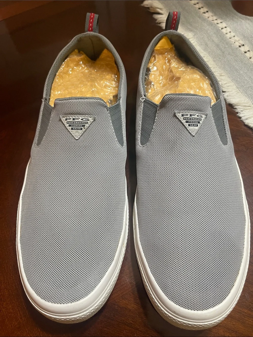 Columbia Slip-On Canvas Sneakers - Gray